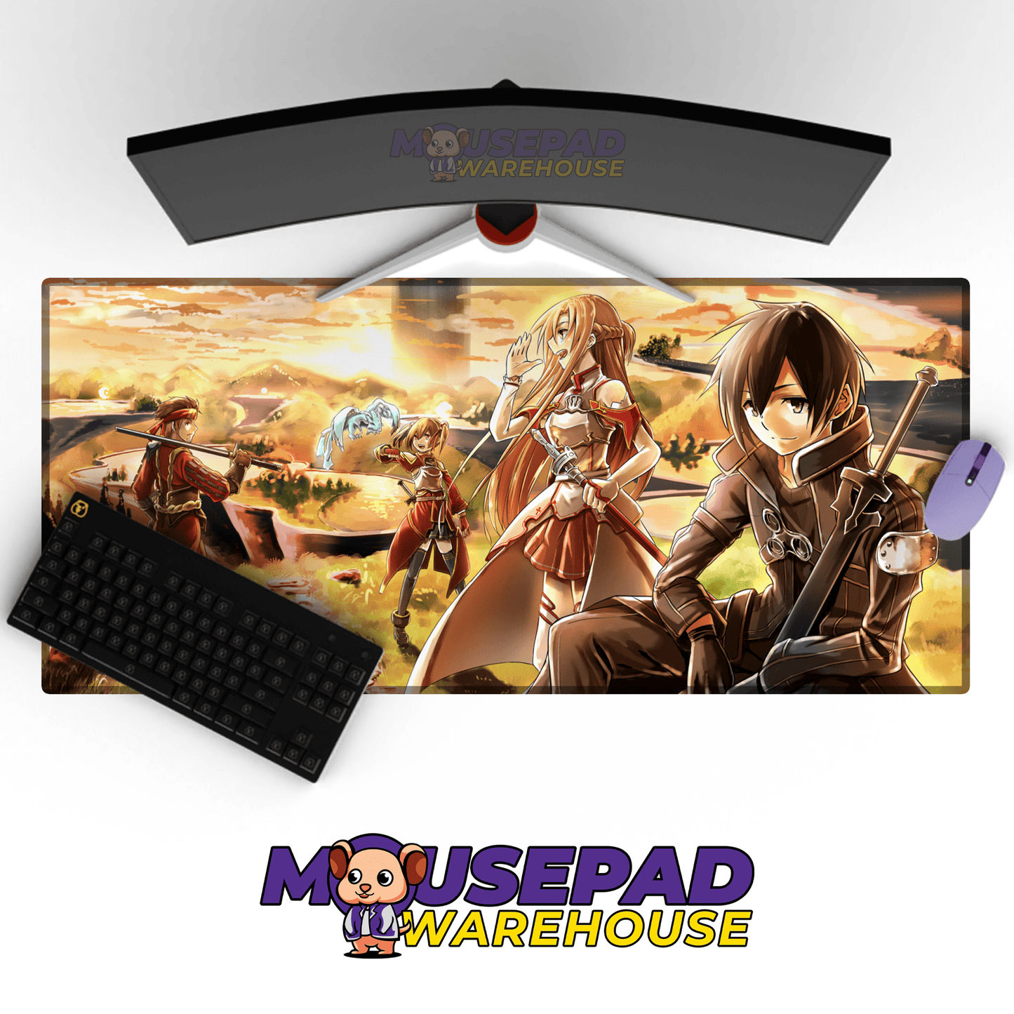 Sword Art Online Anime Mousepad 299413 - Mousepad Warehouse