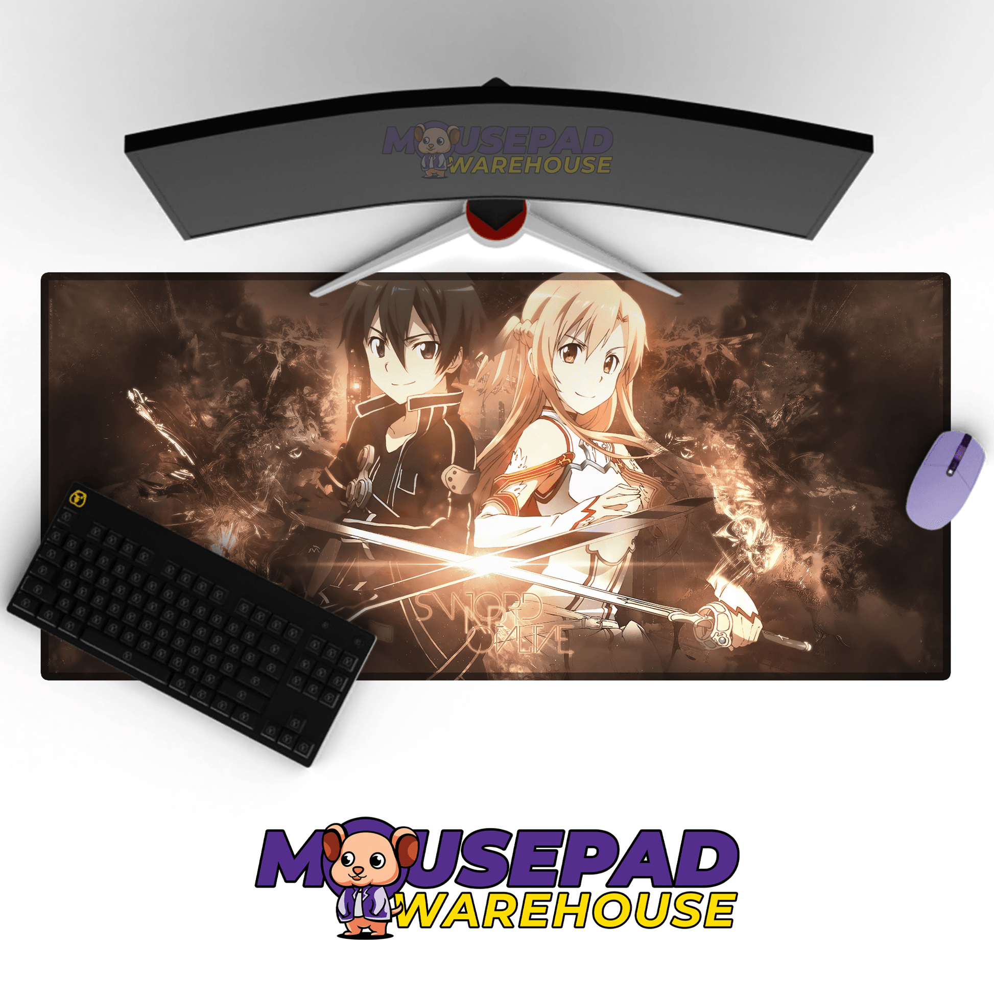 Sword Art Online Anime Mousepad 301609 - Mousepad Warehouse