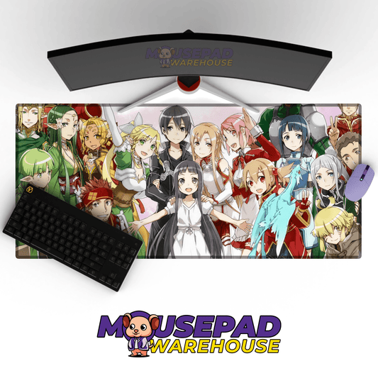 Sword Art Online Anime Mousepad 336739 - Mousepad Warehouse