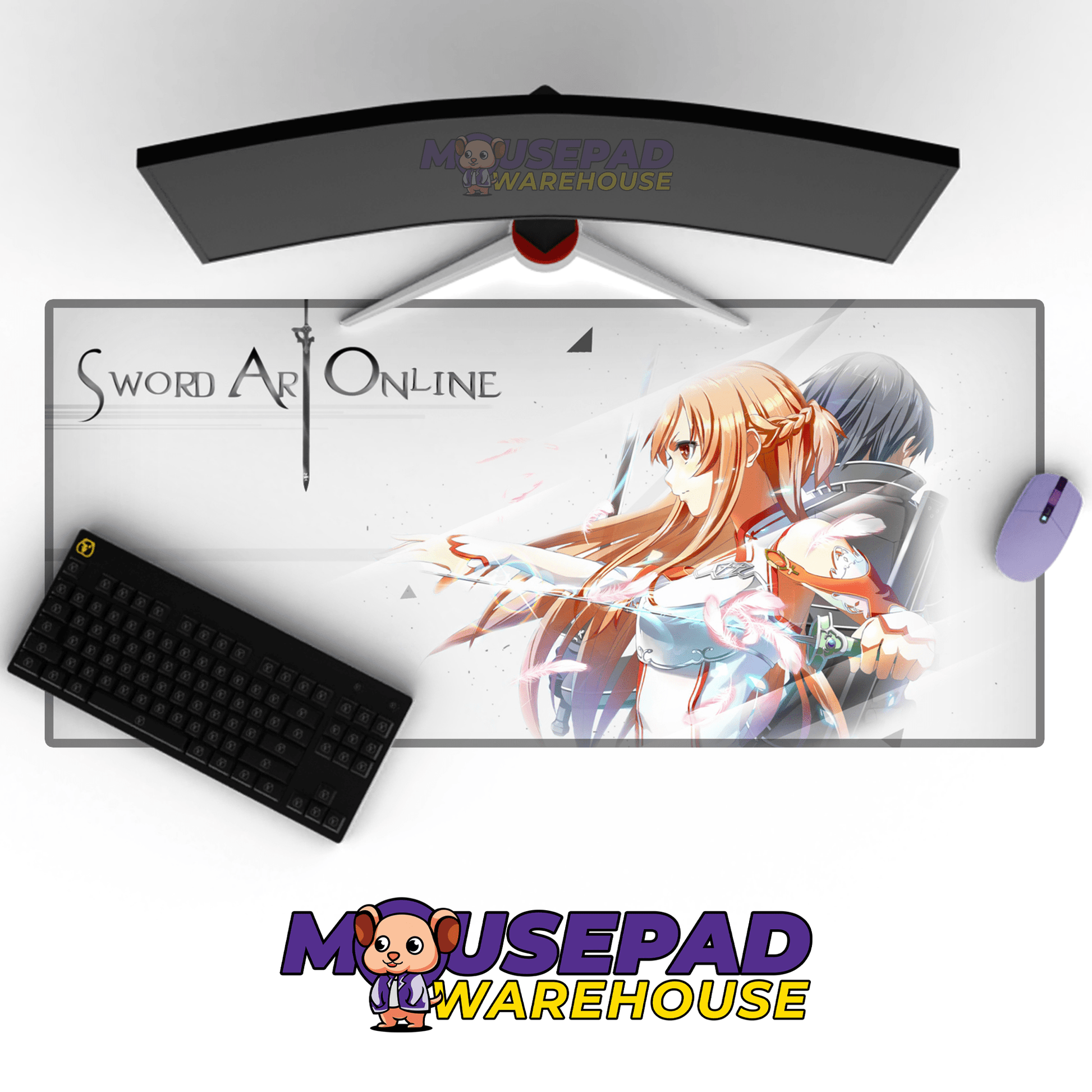 Sword Art Online Anime Mousepad 374846 - Mousepad Warehouse