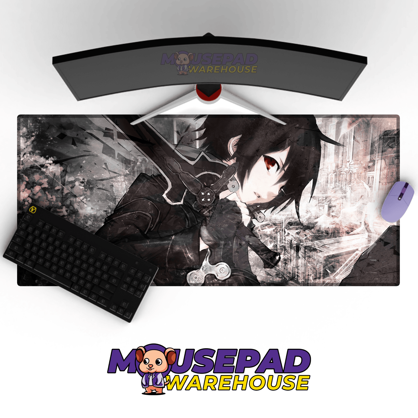 Sword Art Online Anime Mousepad 374846 - Mousepad Warehouse