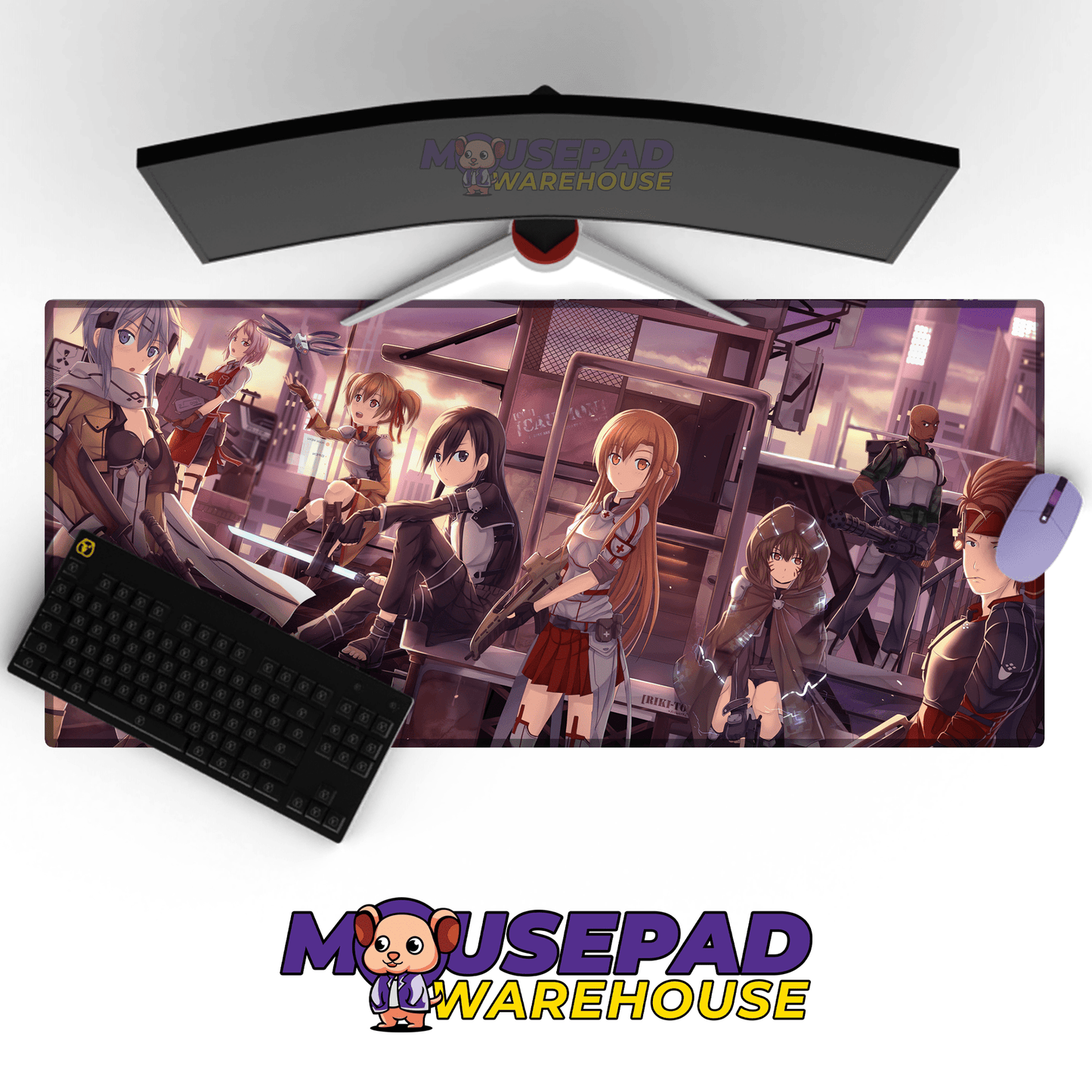Sword Art Online Anime Mousepad 427731 - Mousepad Warehouse
