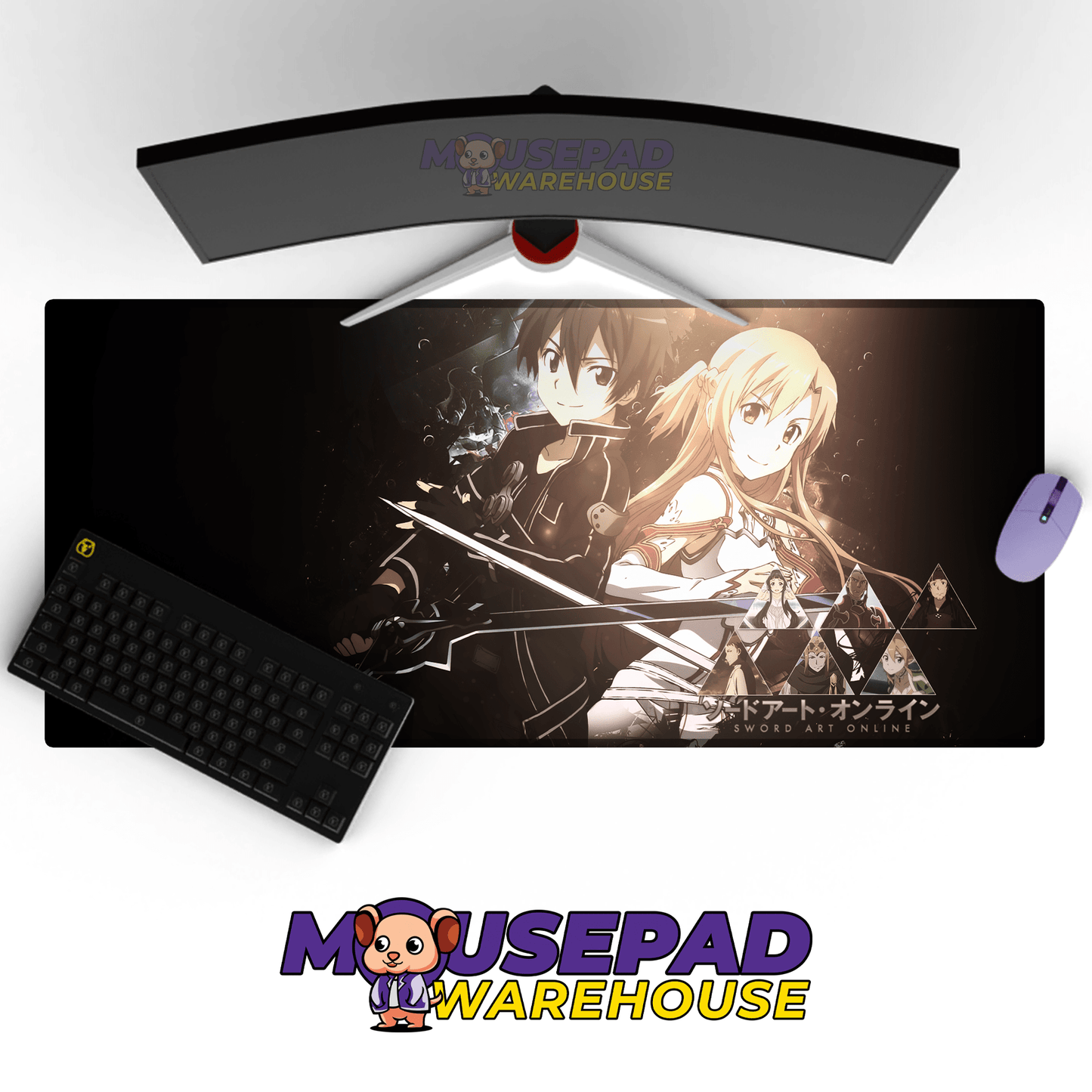 Sword Art Online Anime Mousepad 573247 - Mousepad Warehouse