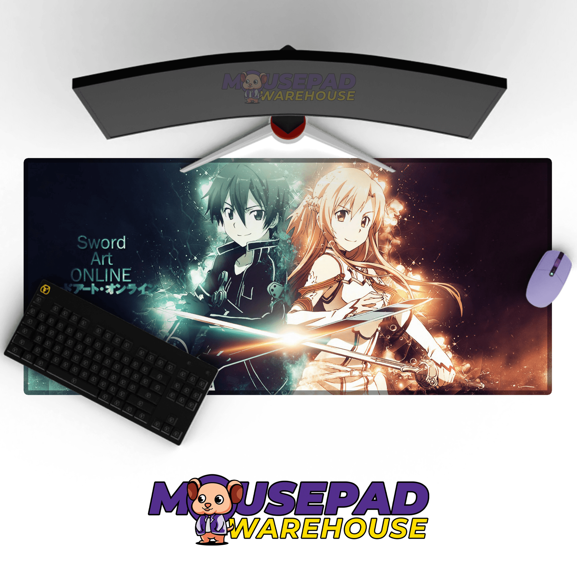 Sword Art Online Anime Mousepad 632068 - Mousepad Warehouse