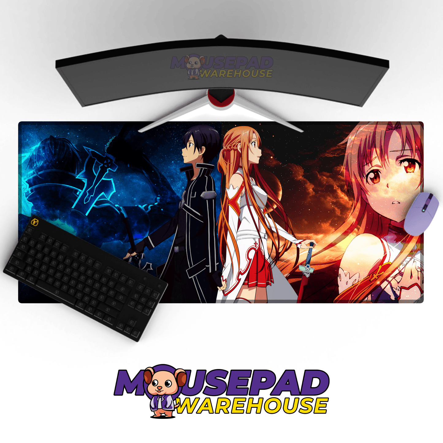 Sword Art Online Anime Mousepad 632079 - Mousepad Warehouse