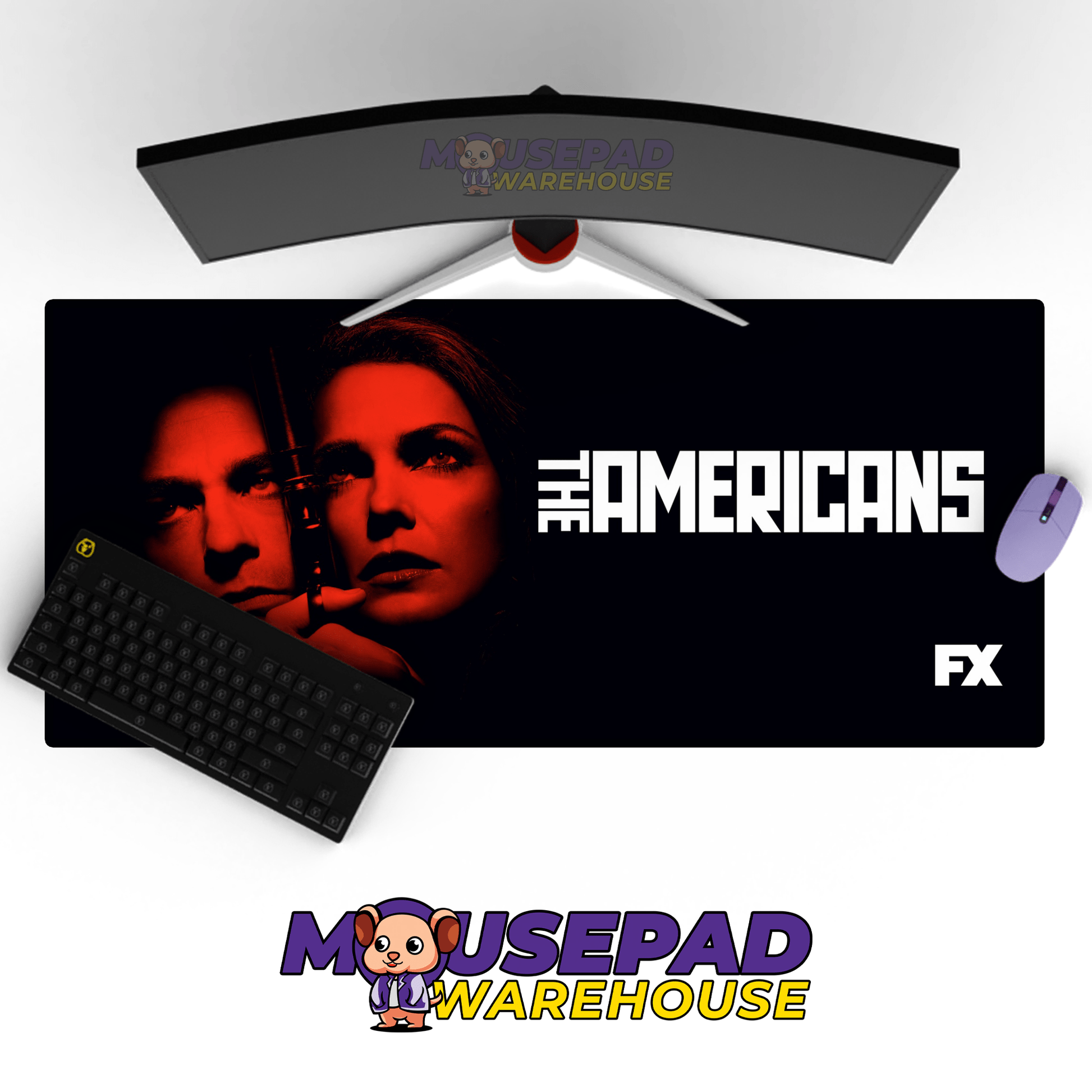 The Americans TV Show Mousepad 1160699 - Mousepad Warehouse