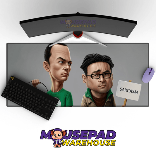 The Big Bang Theory TV Show Mousepad 311299 - Mousepad Warehouse