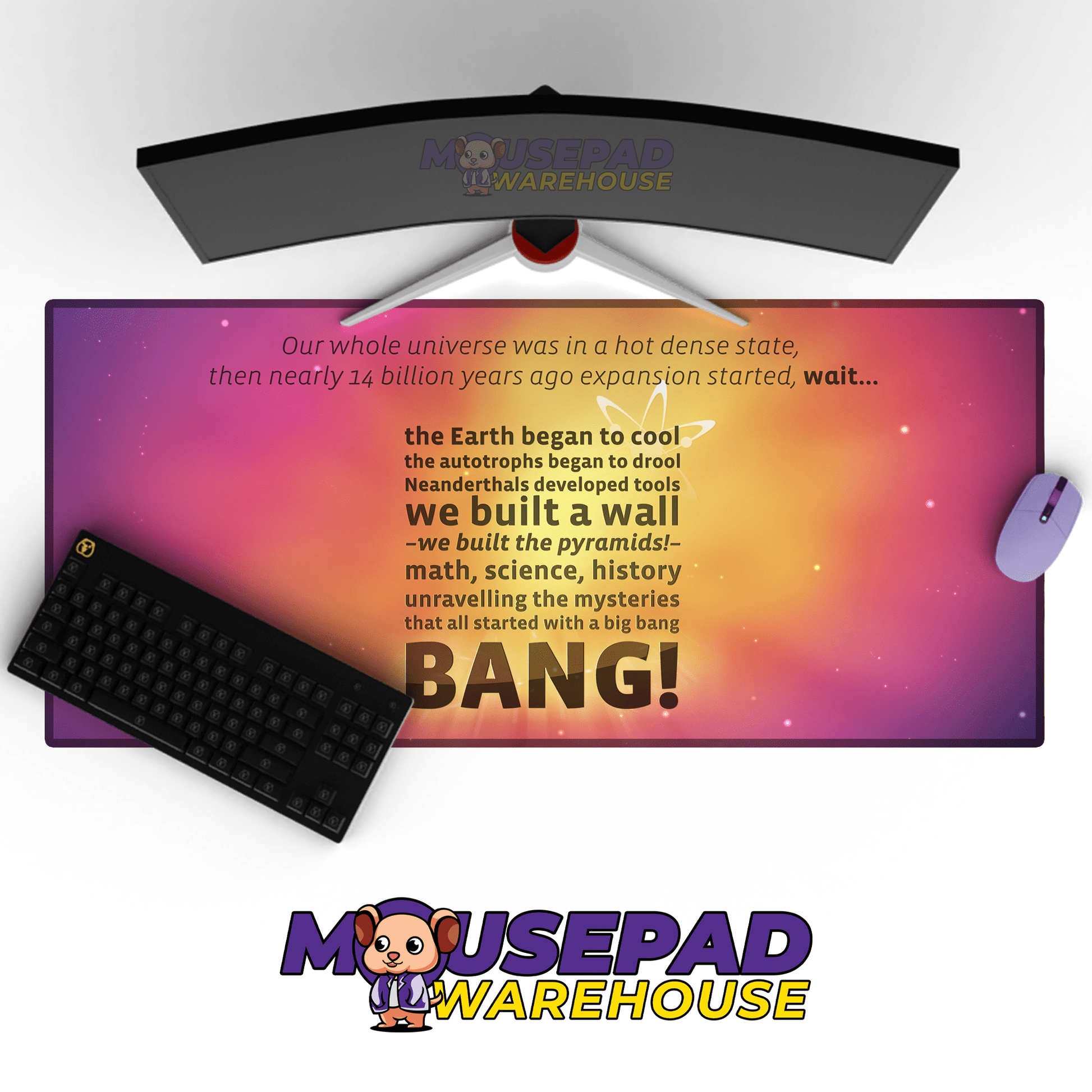 The Big Bang Theory TV Show Mousepad 431303 - Mousepad Warehouse