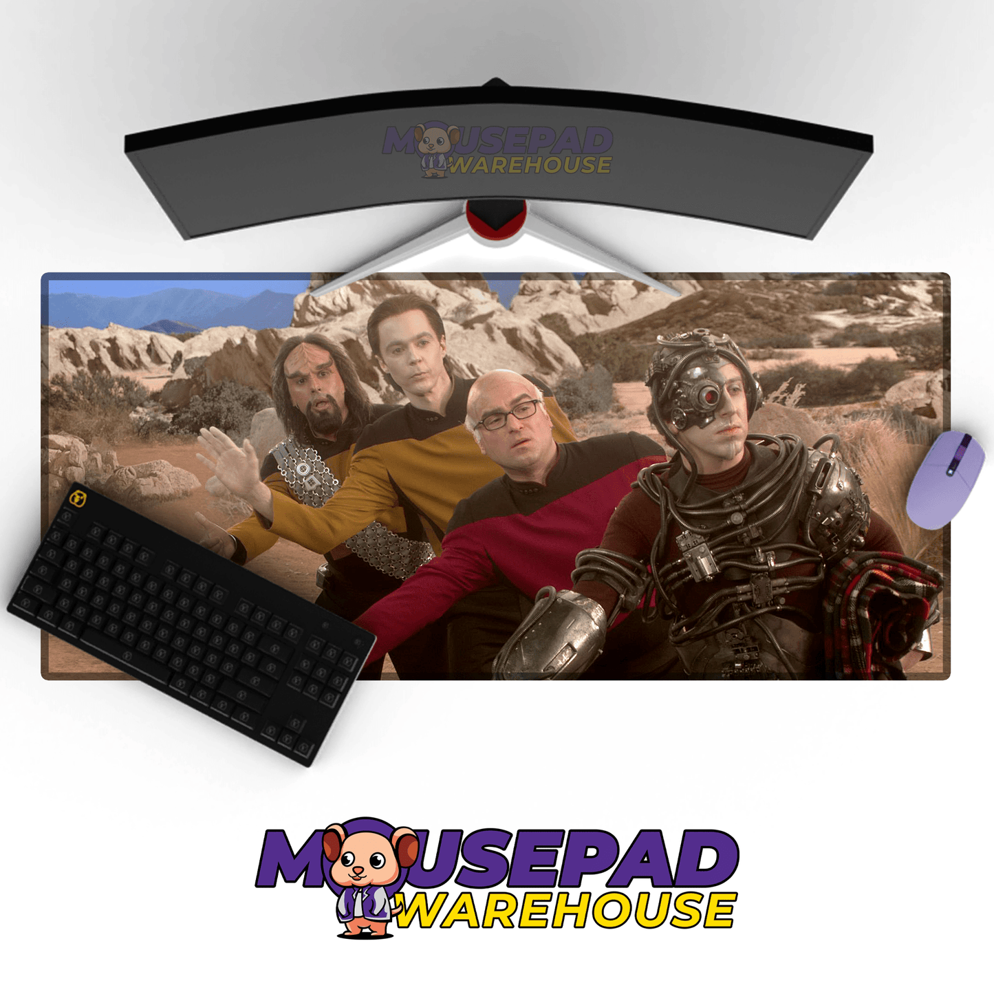 The Big Bang Theory TV Show Mousepad 543936 - Mousepad Warehouse