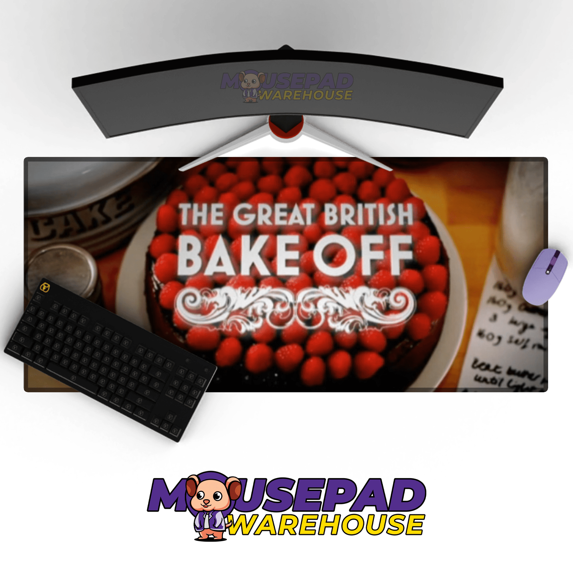 The Great British Baking Show Mousepad 16901 - Mousepad Warehouse