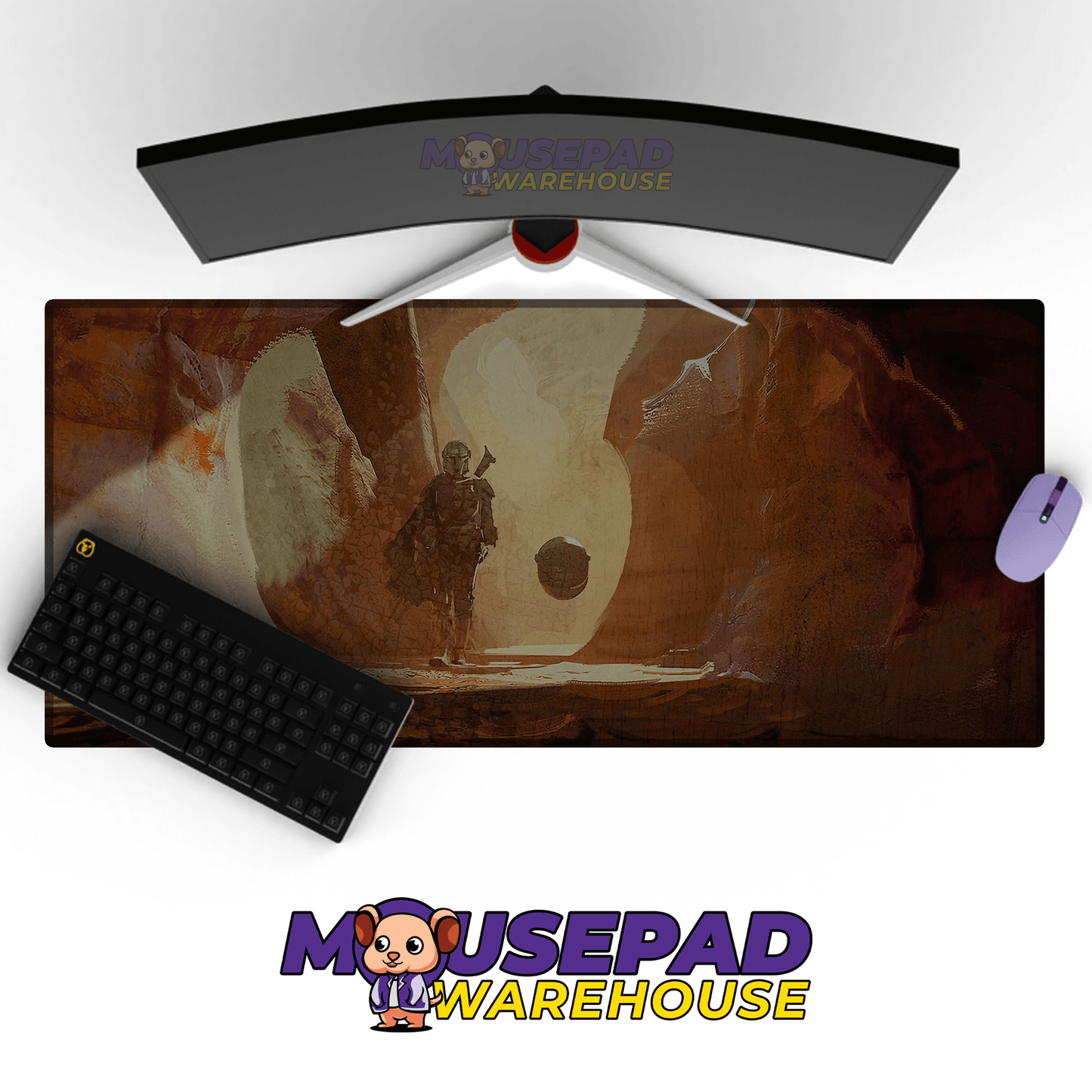 The Mandalorian TV Show Mousepad 1060901 - Mousepad Warehouse