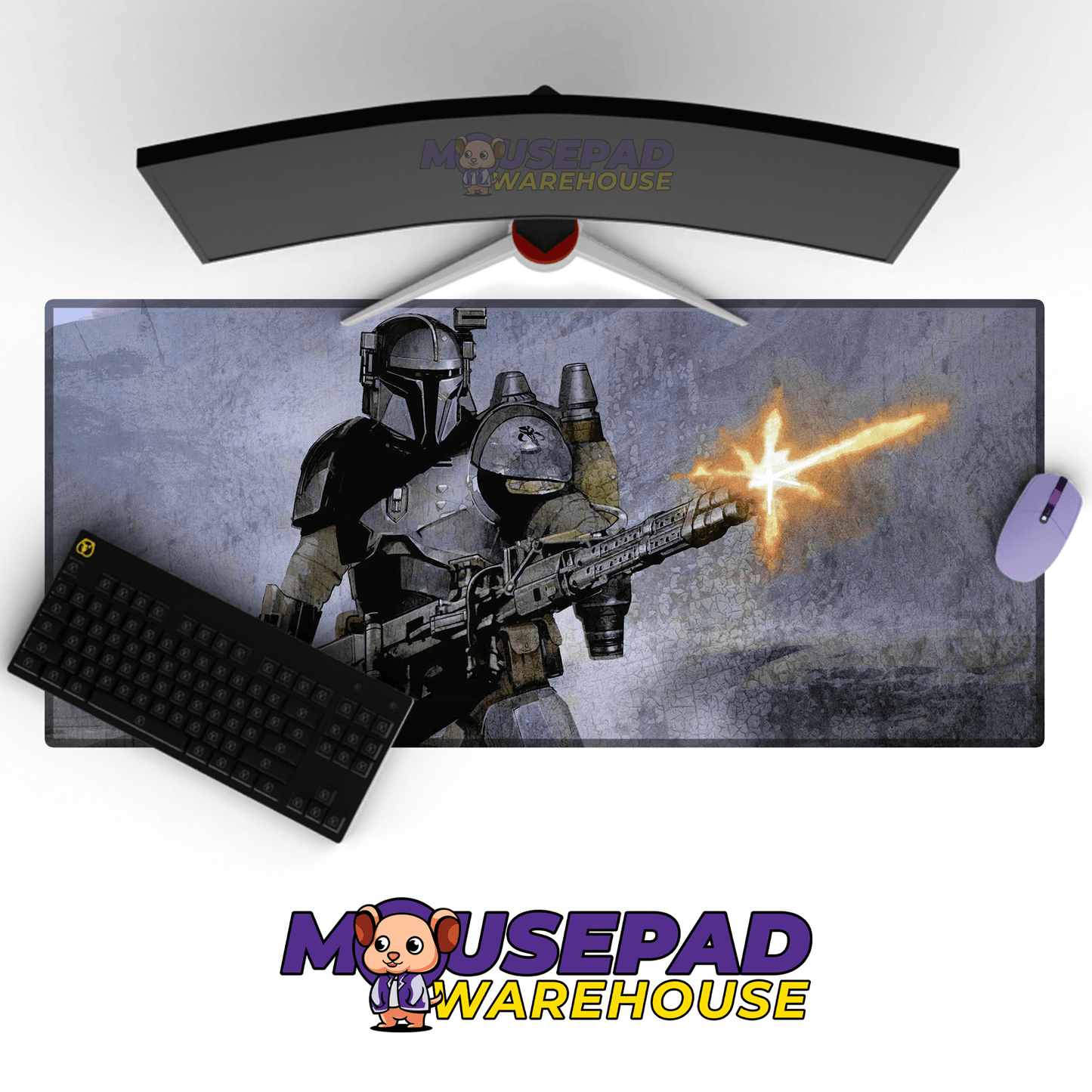 The Mandalorian TV Show Mousepad 1060914 - Mousepad Warehouse