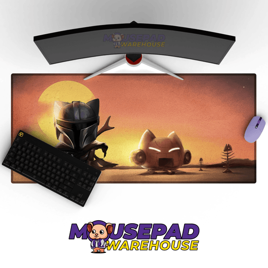 The Mandalorian TV Show Mousepad 1061201 - Mousepad Warehouse