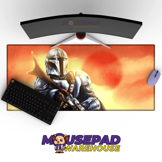 The Mandalorian TV Show Mousepad 1061345 - Mousepad Warehouse