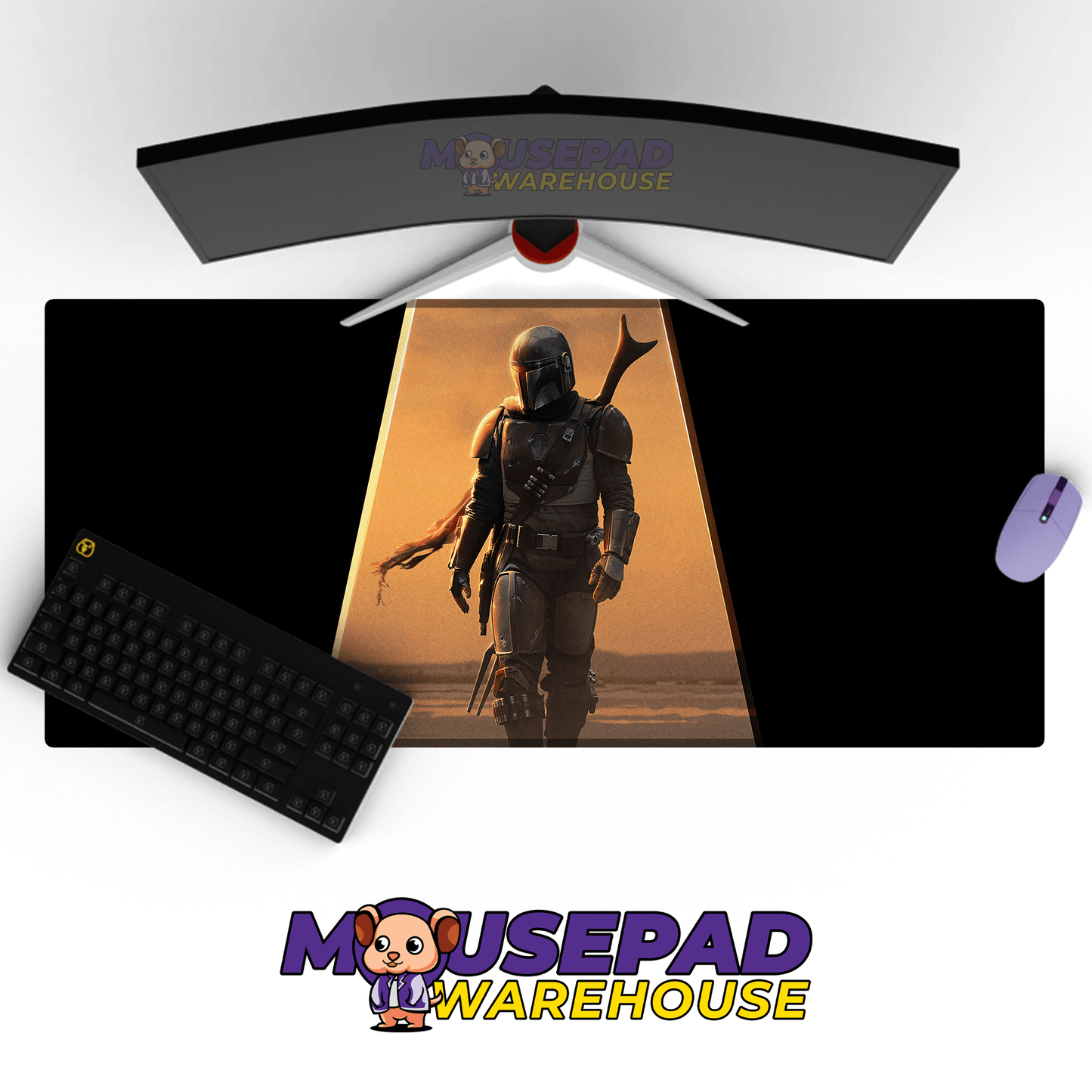 The Mandalorian TV Show Mousepad 1064917 - Mousepad Warehouse