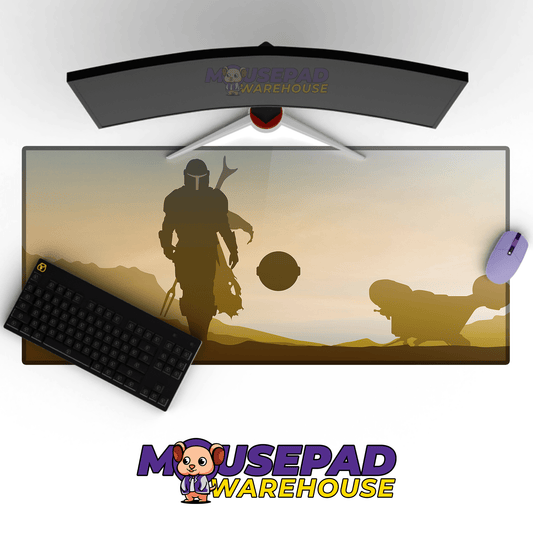 The Mandalorian TV Show Mousepad 1065116 - Mousepad Warehouse