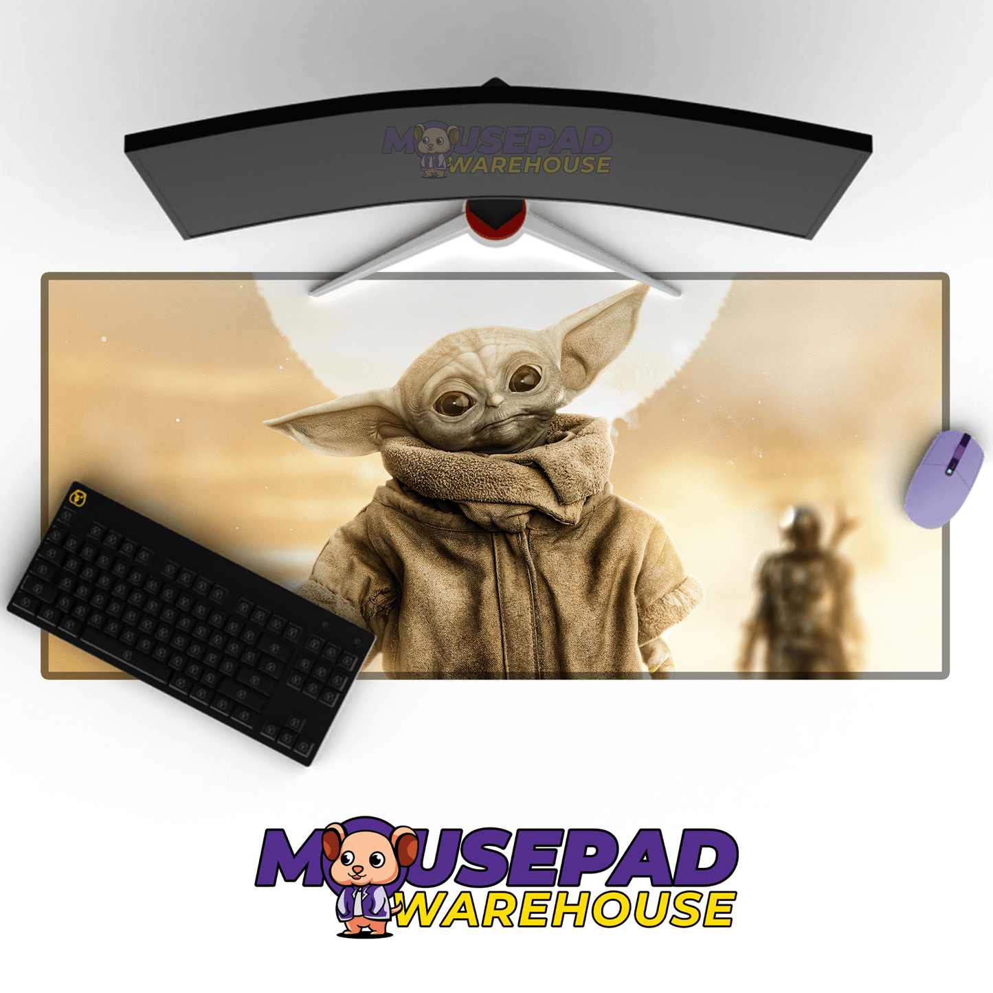 The Mandalorian TV Show Mousepad 1081598 - Mousepad Warehouse