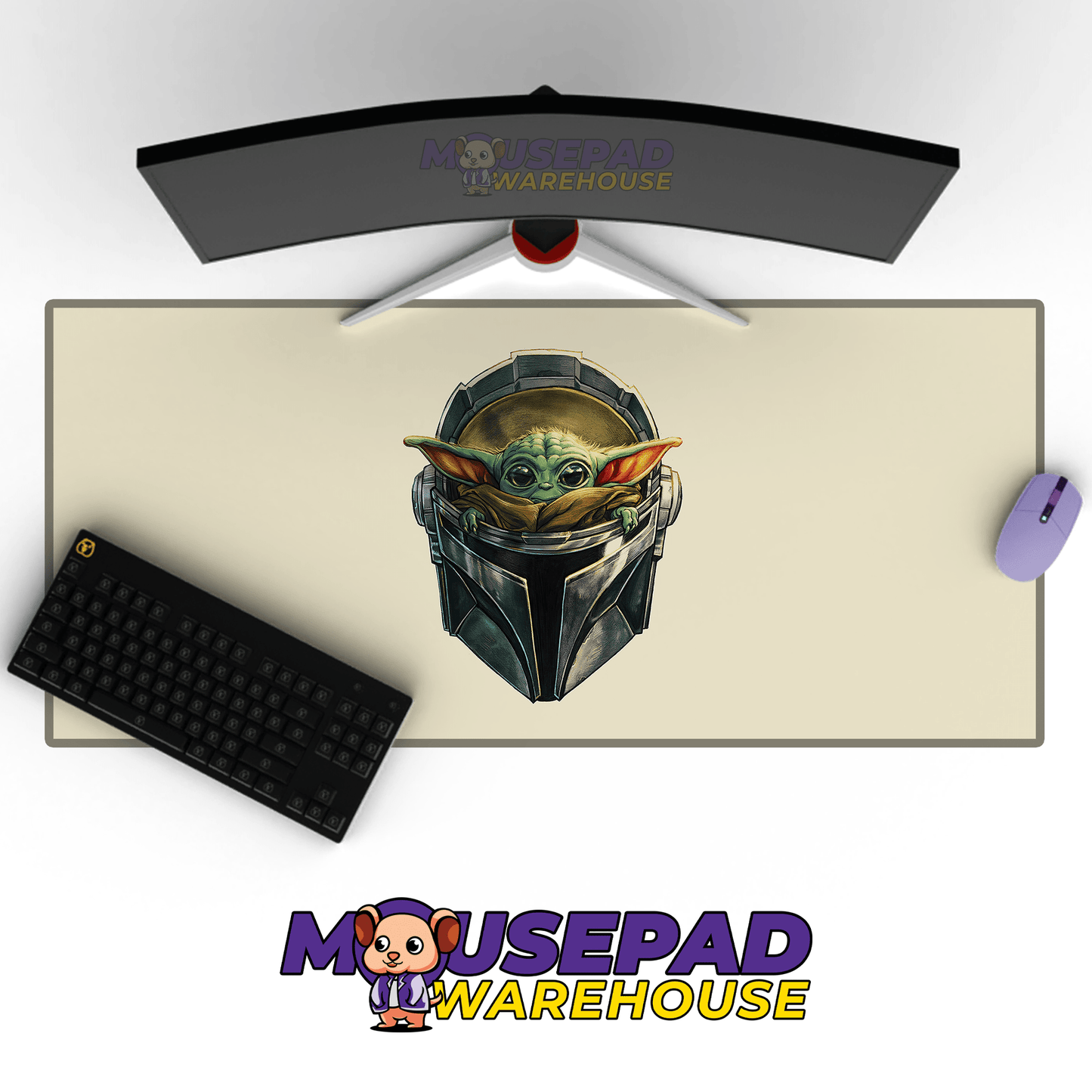 The Mandalorian TV Show Mousepad 1086794 - Mousepad Warehouse