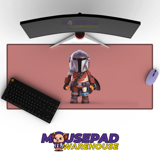 The Mandalorian TV Show Mousepad 1086809 - Mousepad Warehouse