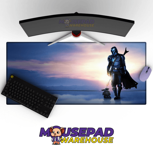 The Mandalorian TV Show Mousepad 1101934 - Mousepad Warehouse