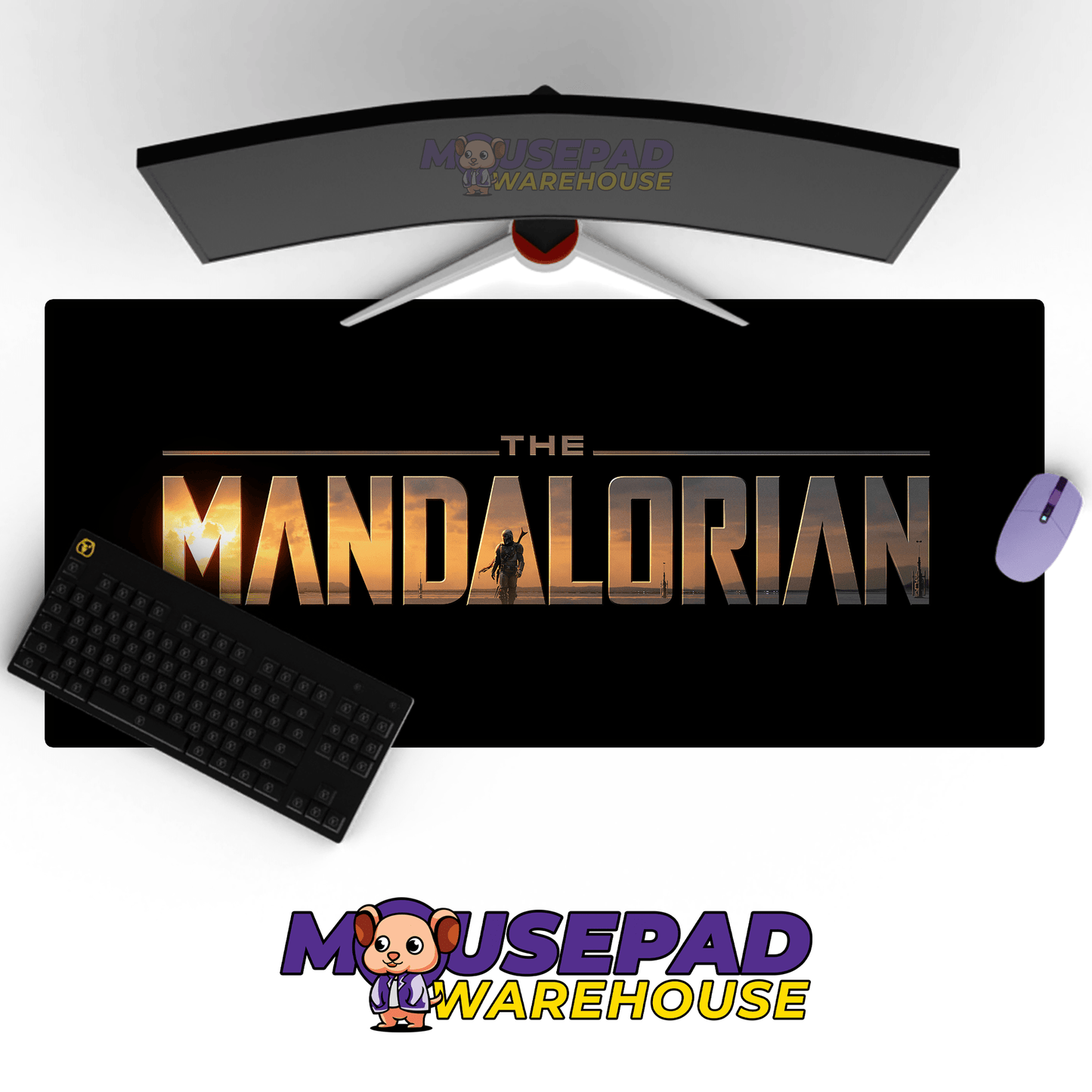 The Mandalorian TV Show Mousepad 1108202 - Mousepad Warehouse