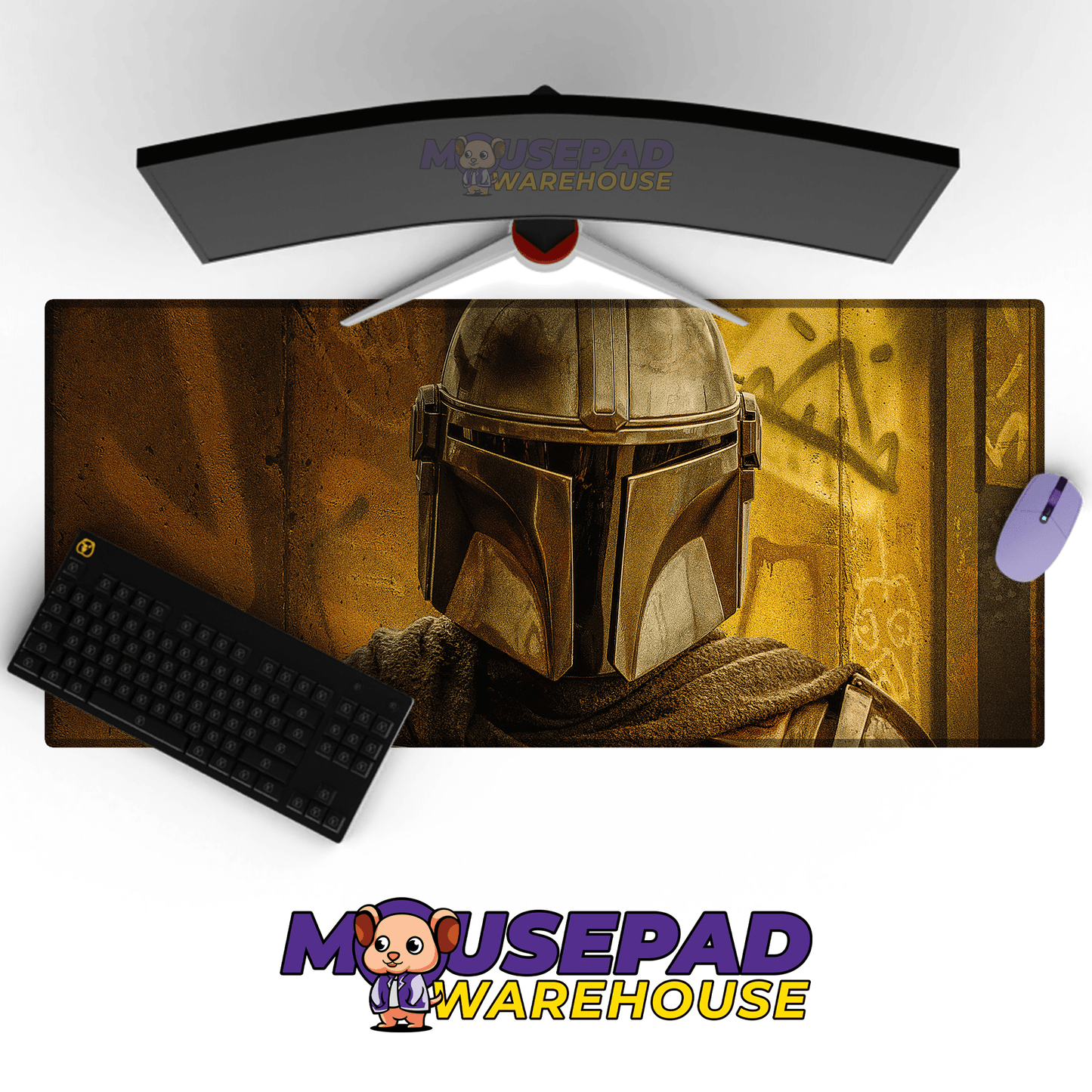 The Mandalorian TV Show Mousepad 1108298 - Mousepad Warehouse