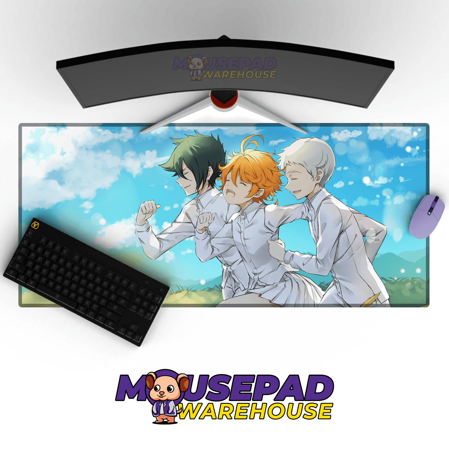 The Promised Neverland Anime Mousepad 1001742 - Mousepad Warehouse