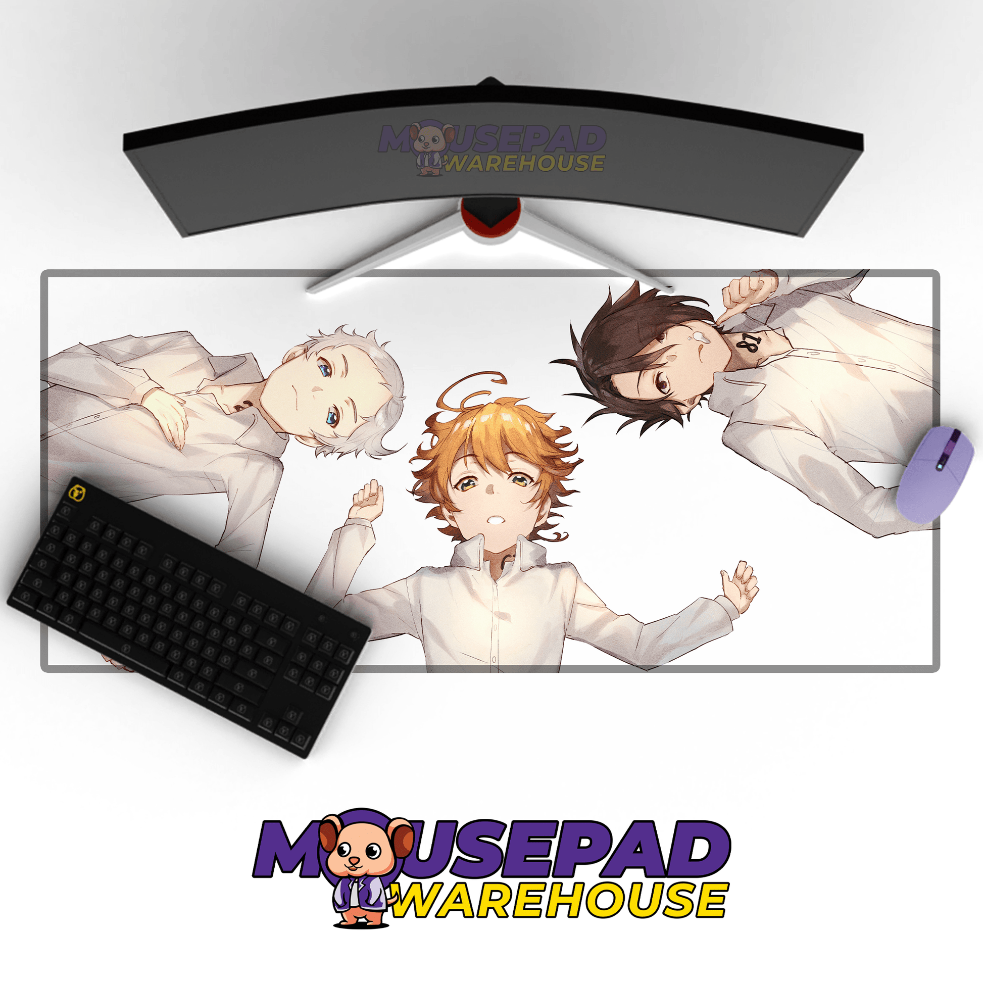 The Promised Neverland Anime Mousepad 984605 - Mousepad Warehouse