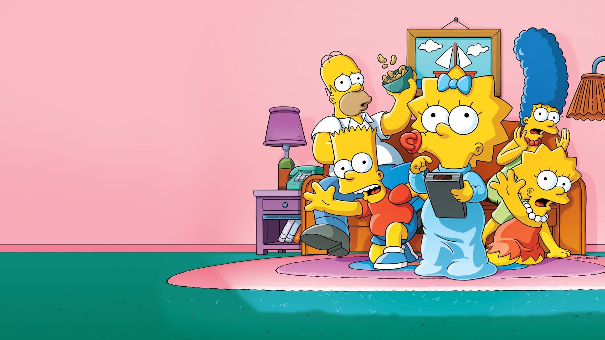 The Simpsons TV Show Mousepad 1099807 - Mousepad Warehouse