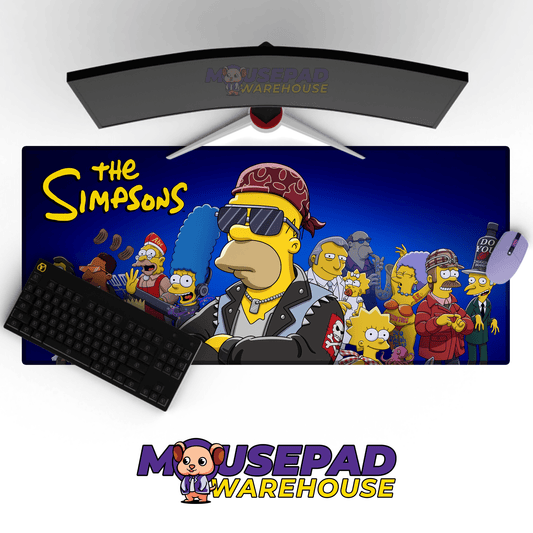 The Simpsons TV Show Mousepad 1287382 - Mousepad Warehouse