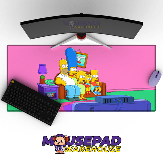 The Simpsons TV Show Mousepad 1342575 - Mousepad Warehouse