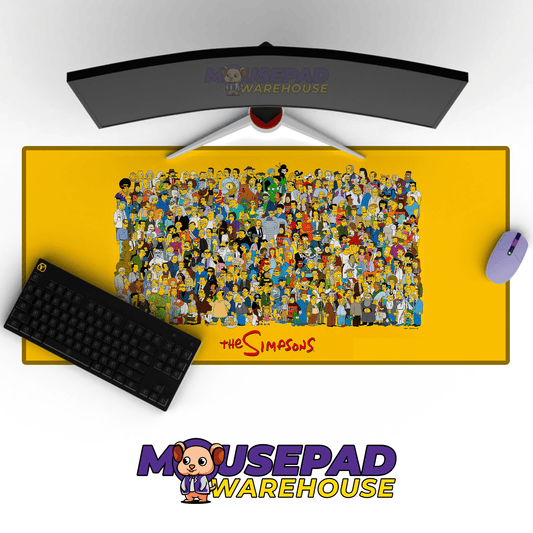 The Simpsons TV Show Mousepad 1383043 - Mousepad Warehouse