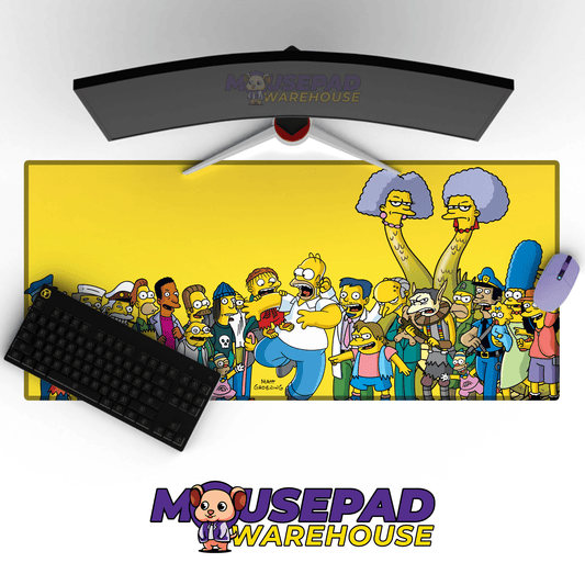 The Simpsons TV Show Mousepad 220403 - Mousepad Warehouse