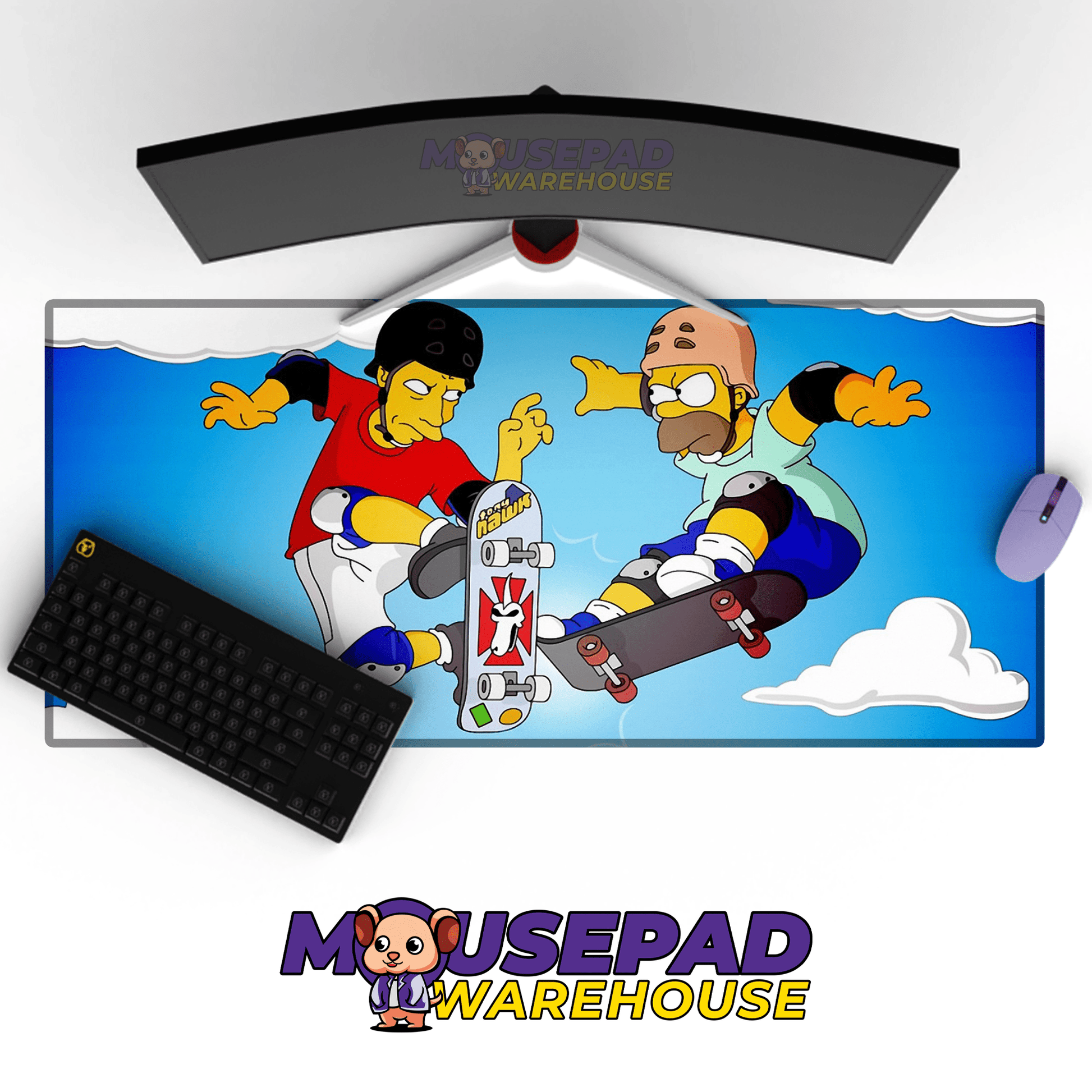 The Simpsons TV Show Mousepad 233575 - Mousepad Warehouse