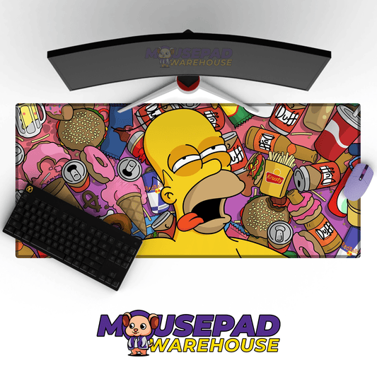 The Simpsons TV Show Mousepad 301476 - Mousepad Warehouse