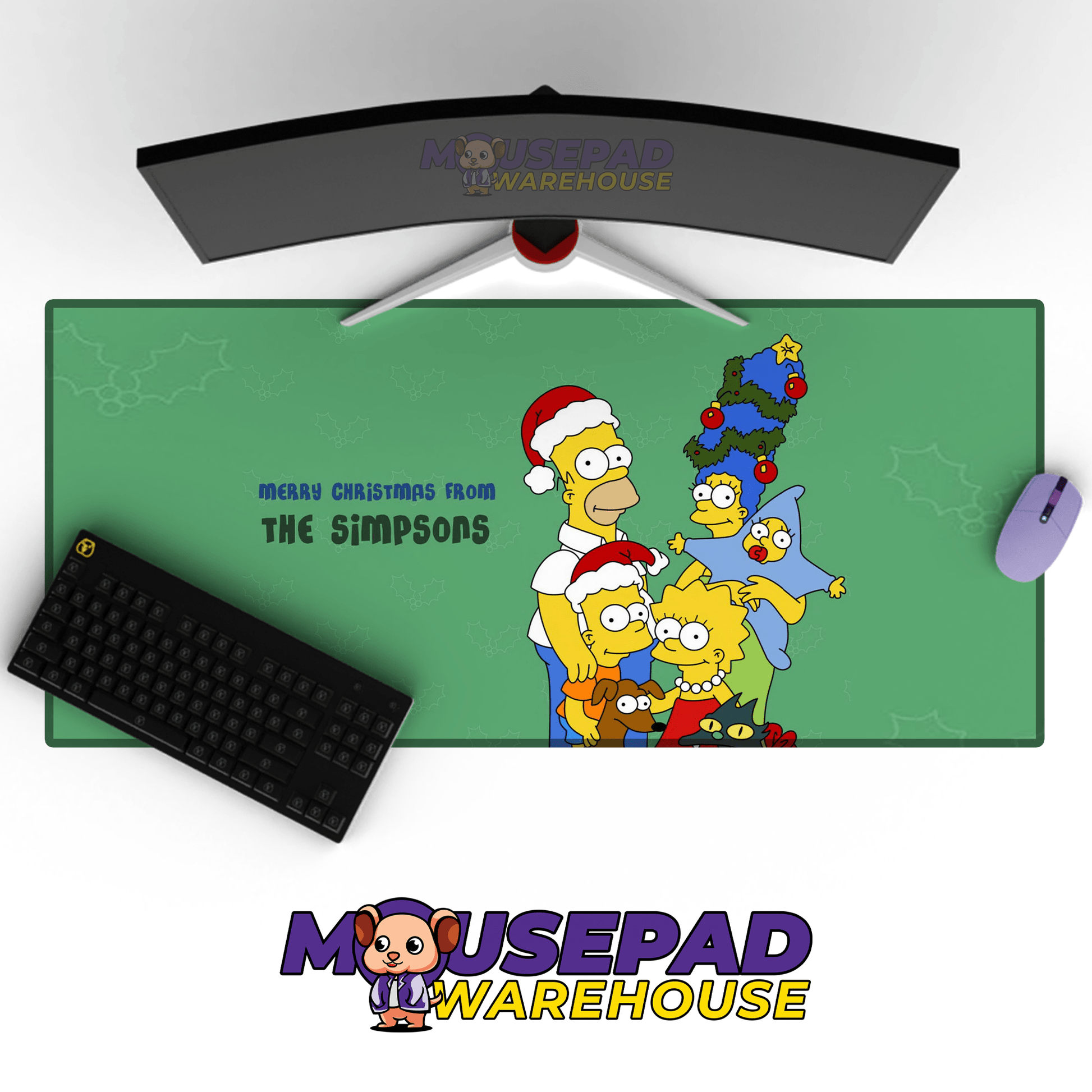 The Simpsons TV Show Mousepad 461136 - Mousepad Warehouse