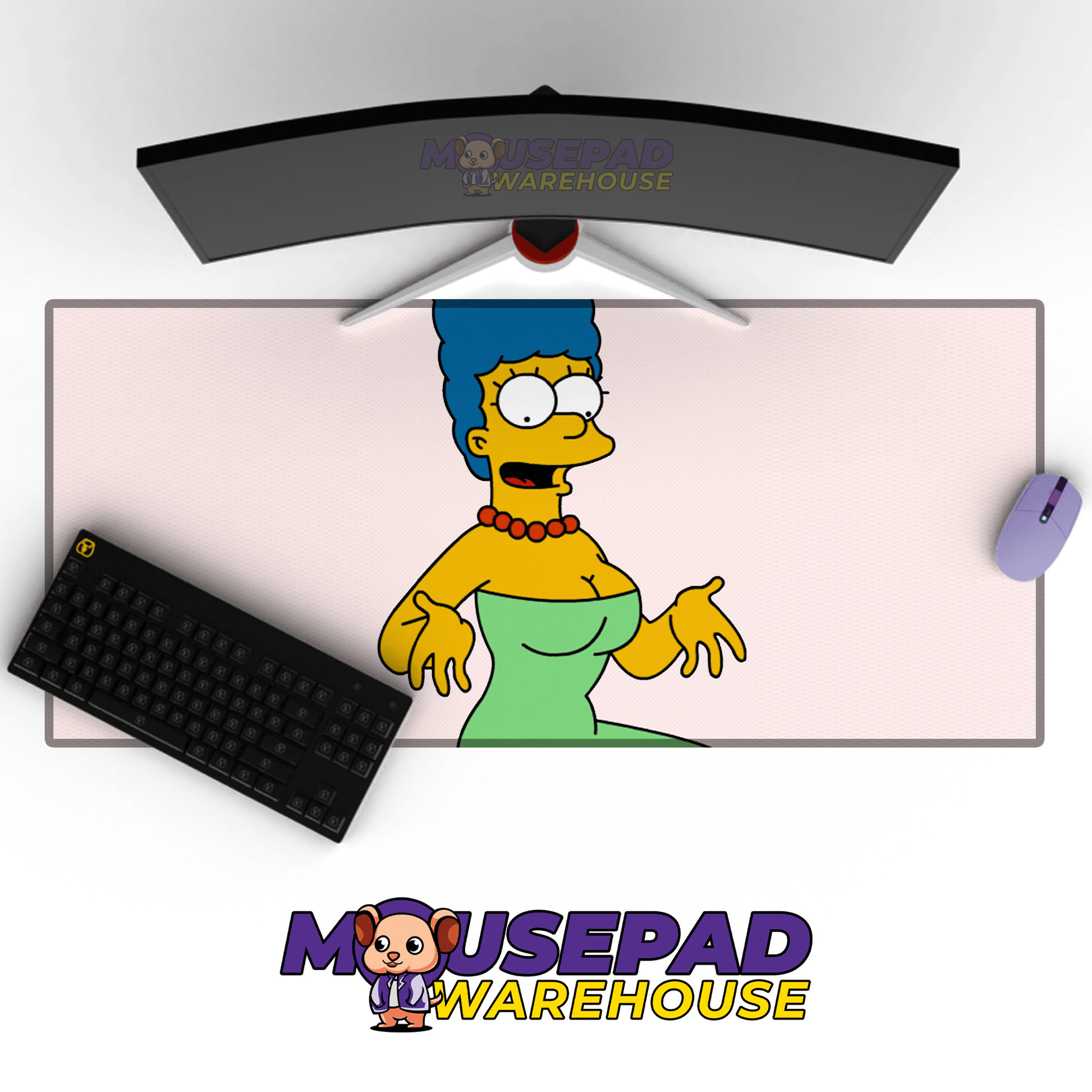 The Simpsons TV Show Mousepad 466342 - Mousepad Warehouse