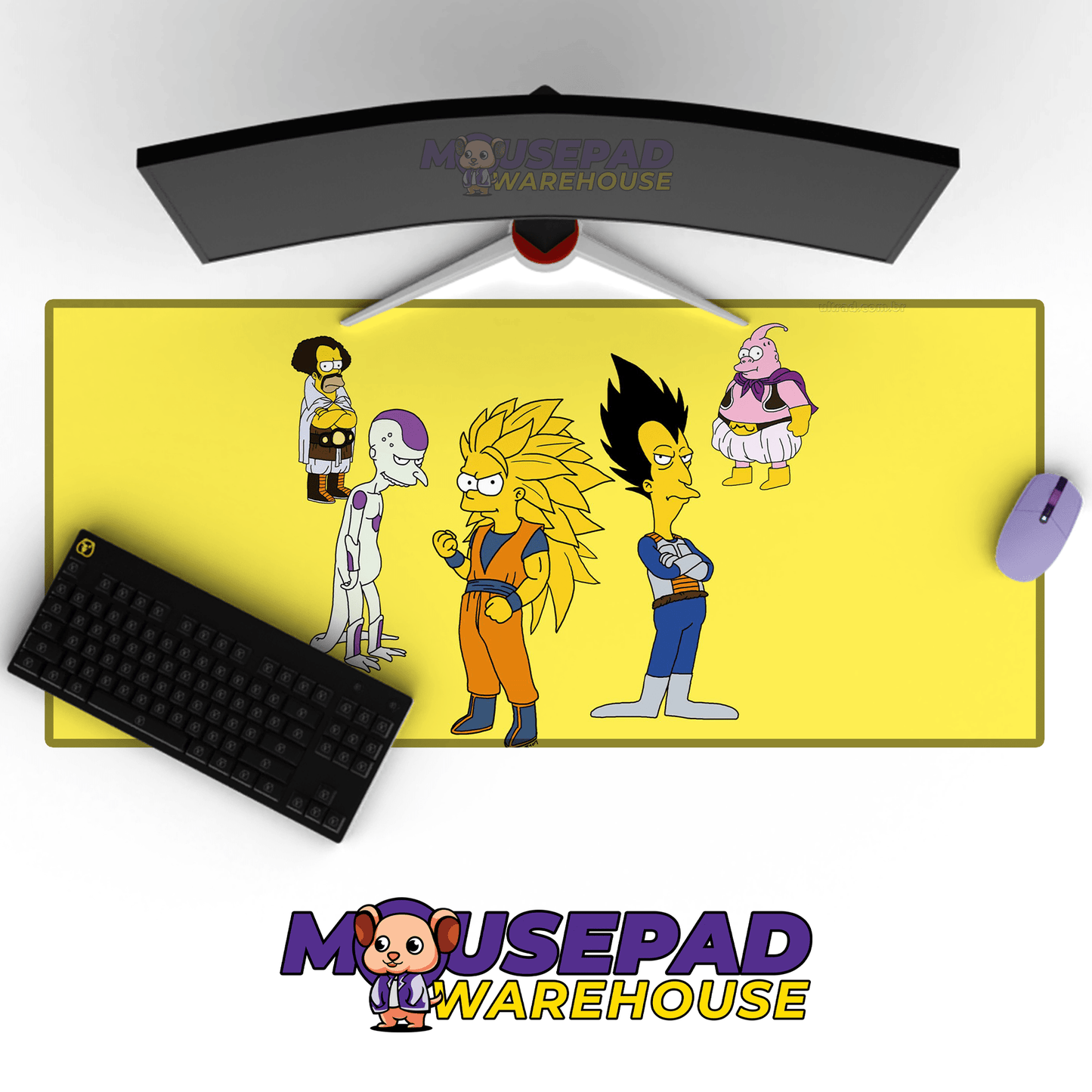 The Simpsons TV Show Mousepad 466518 - Mousepad Warehouse