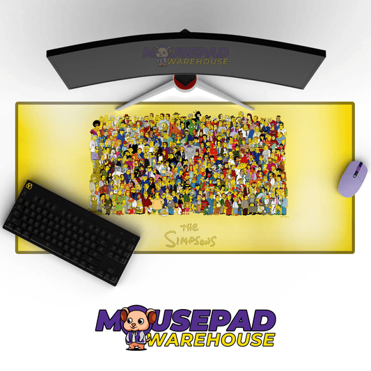 The Simpsons TV Show Mousepad 466523 - Mousepad Warehouse