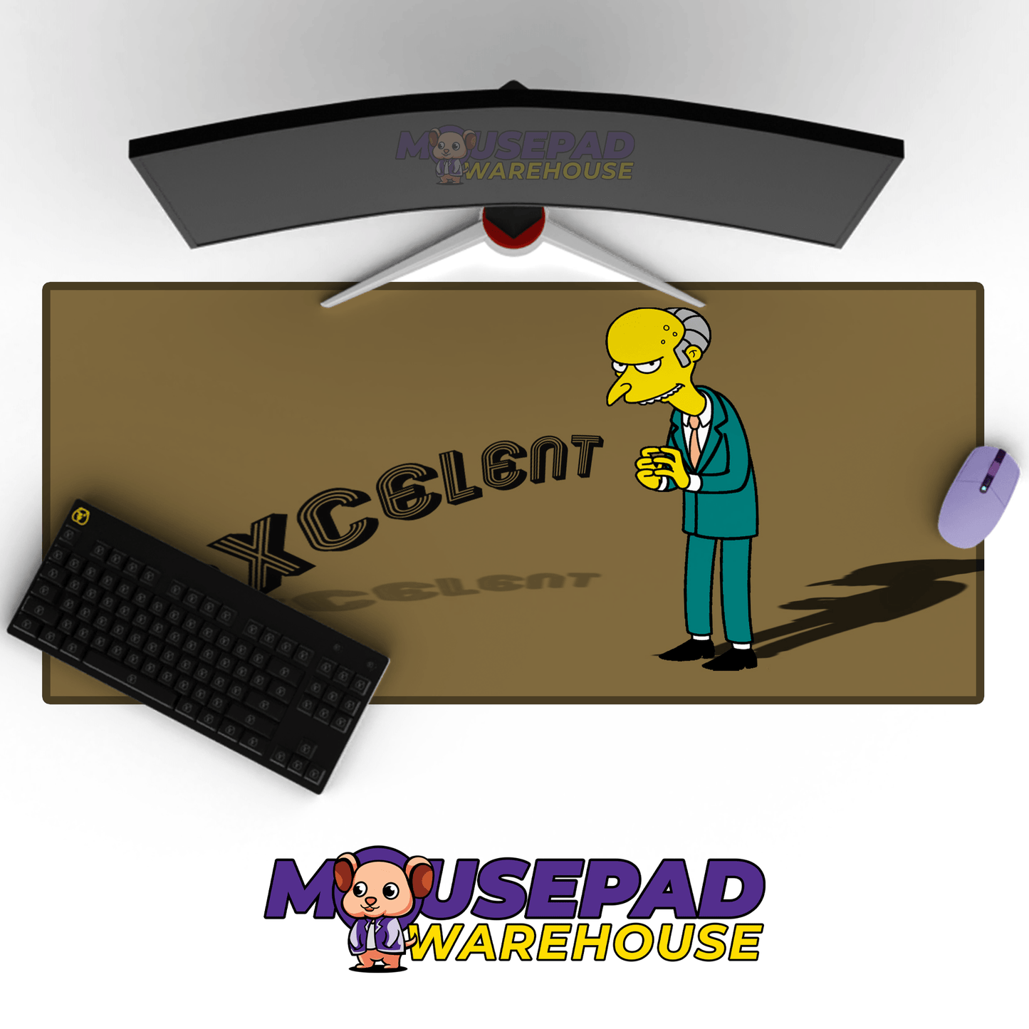 The Simpsons TV Show Mousepad 466530 - Mousepad Warehouse