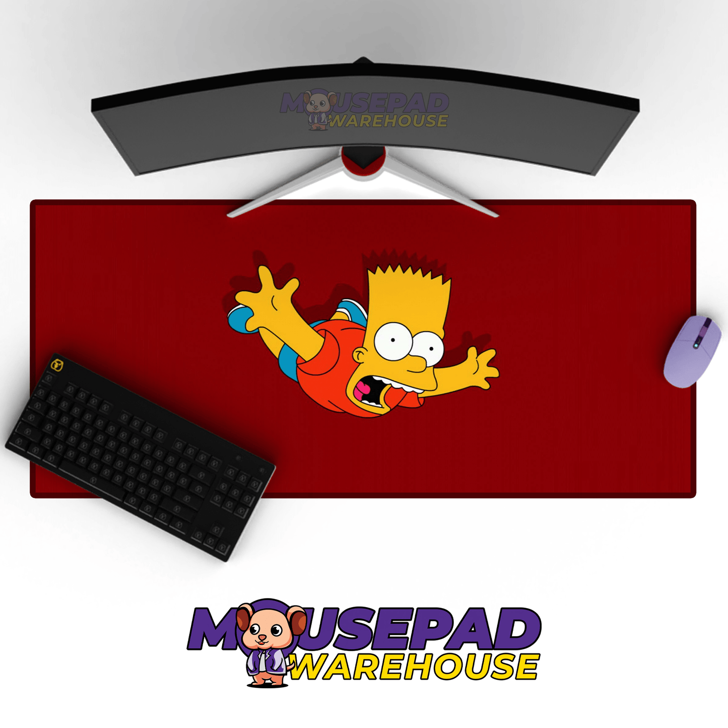 The Simpsons TV Show Mousepad 468504 - Mousepad Warehouse