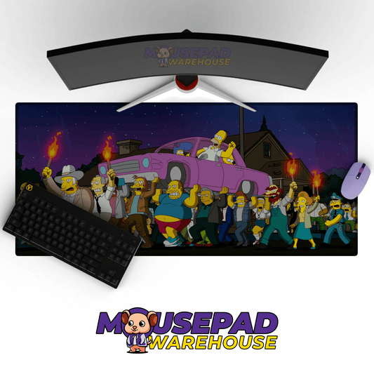 The Simpsons TV Show Mousepad 499280 - Mousepad Warehouse