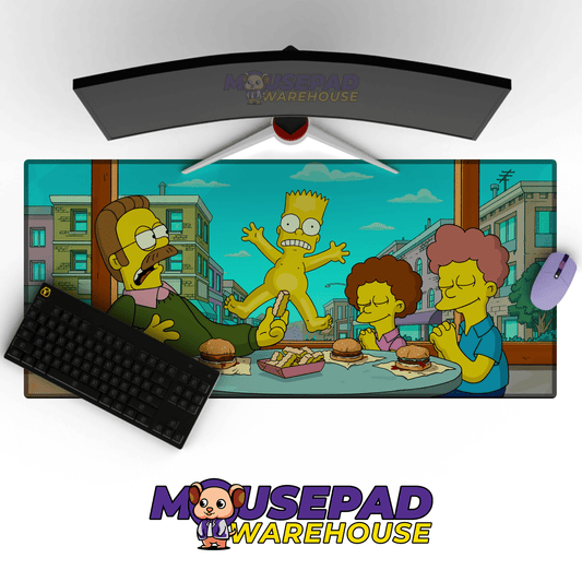 The Simpsons TV Show Mousepad 499281 - Mousepad Warehouse