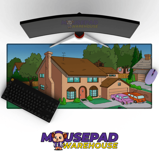 The Simpsons TV Show Mousepad 591066 - Mousepad Warehouse