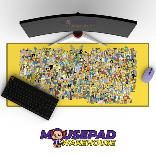 The Simpsons TV Show Mousepad 638113 - Mousepad Warehouse