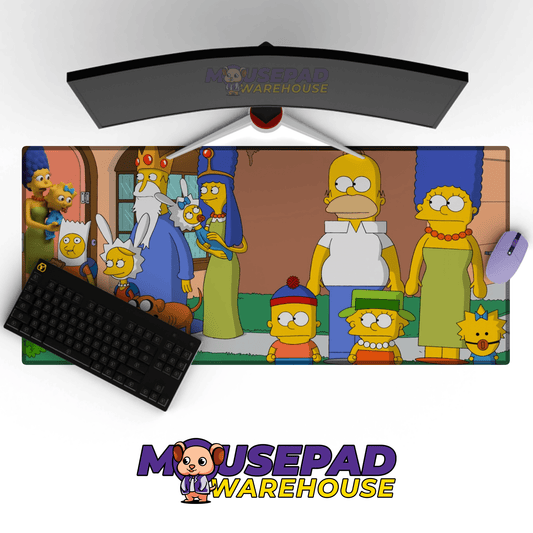 The Simpsons TV Show Mousepad 708874 - Mousepad Warehouse