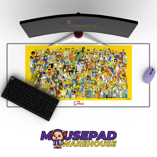 The Simpsons TV Show Mousepad 934853 - Mousepad Warehouse