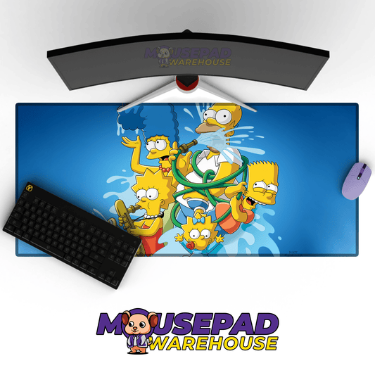 The Simpsons TV Show Mousepad 938326 - Mousepad Warehouse