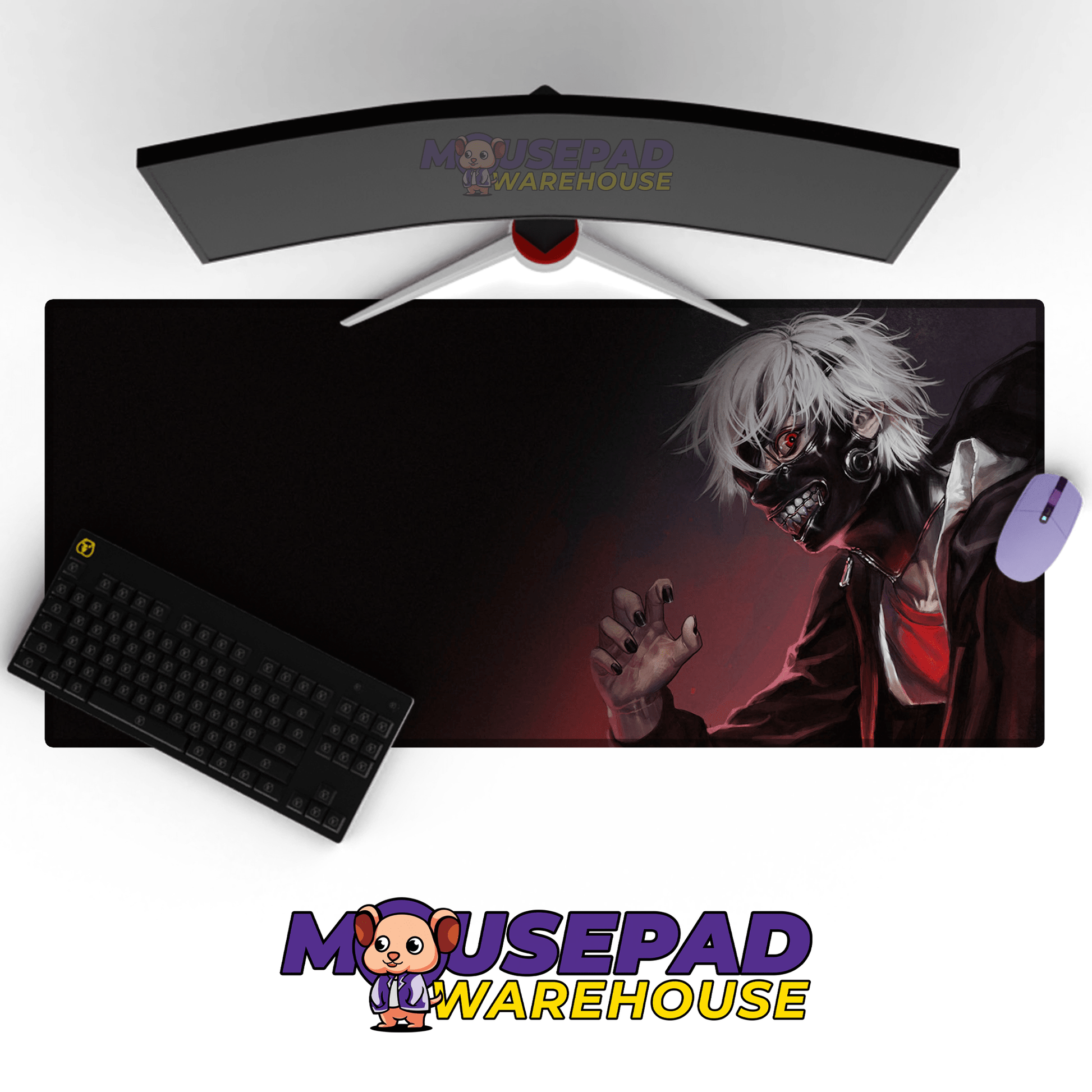 Tokyo Ghoul Anime Mousepad 545916 - Mousepad Warehouse