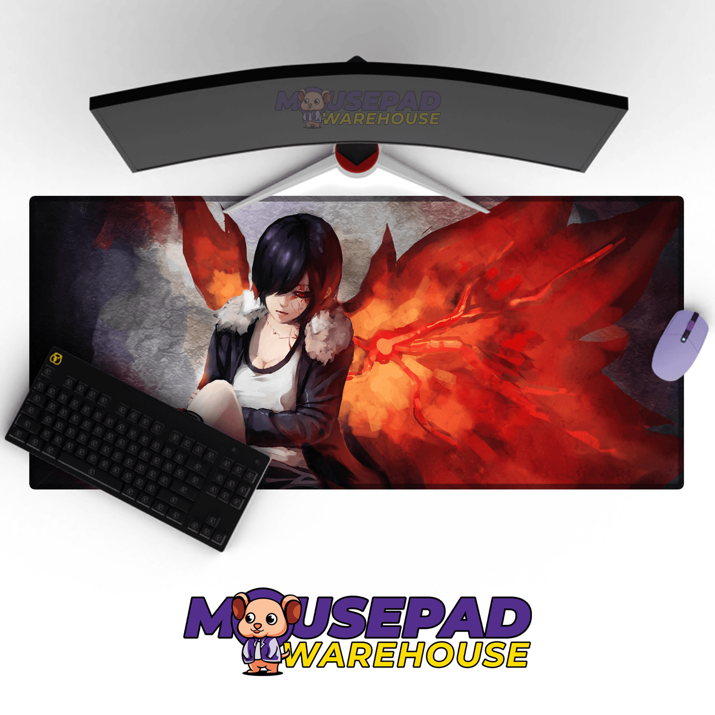 Tokyo Ghoul Anime Mousepad 589968 - Mousepad Warehouse